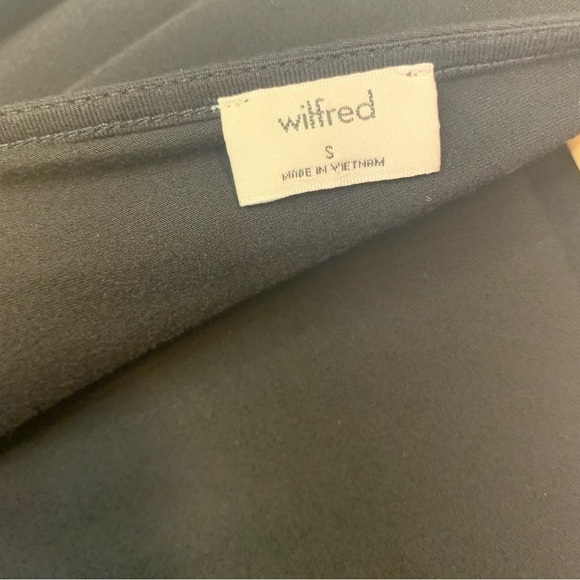ARITZIA Wilfred Black Celles Black Color Top Size S - Picture 5 of 12